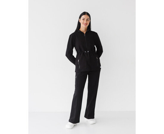 Зображення 3 Медичний костюм жіночий Ванкувер чорний р. 2XL-3XL, "БІЛИЙ ХАЛАТ" 524-321-758, Розмір: 2XL-3XL, Цвет: чорний