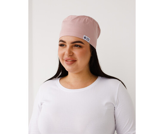Зображення 2 Медична класична шапочка на зав'язках лілова (Elitе Stretch), "БІЛИЙ ХАЛАТ" 449-401-948, Цвет: фіолетовий