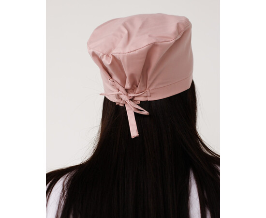 Зображення 3 Медична класична шапочка на зав'язках лілова (Elitе Stretch), "БІЛИЙ ХАЛАТ" 449-401-948, Цвет: фіолетовий