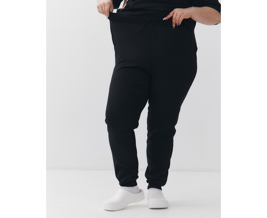 Зображення 6 Медичний хірургічний костюм жіночий Аризона чорний LARGE SIZE р. 70, "БІЛИЙ ХАЛАТ" 555-321-924, Розмір: 70, Цвет: чорний