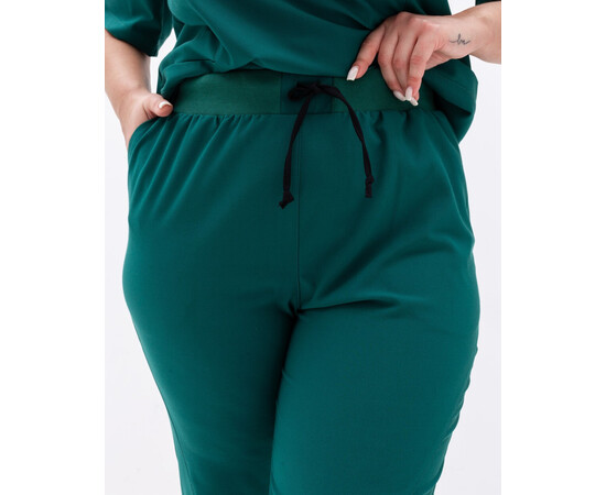 Зображення 9 Медичний хірургічний костюм жіночий Аризона зелений +SIZE р. 58, "БІЛИЙ ХАЛАТ" 505-350-924, Розмір: 58, Цвет: зелений