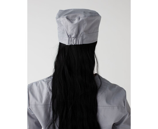 Изображение 3 Медицинская шапочка серая (Elite Stretch), "БЕЛЫЙ ХАЛАТ" 169-328-948, Цвет: серый