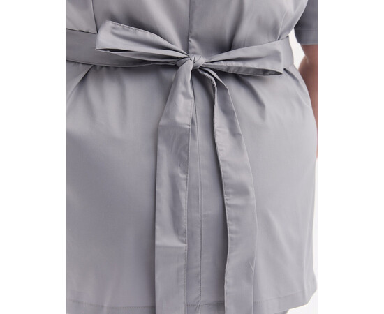 Изображение 8 Медицинский костюм женский Киото серый +SIZE р. 58, "БЕЛЫЙ ХАЛАТ" 571-328-679, Размер: 58, Цвет: серый