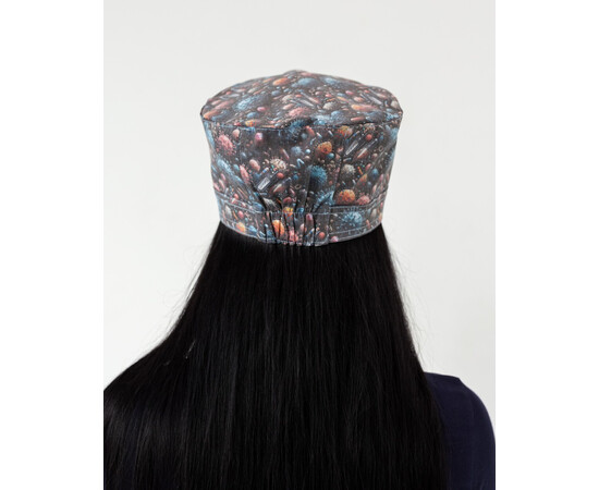 Изображение 3 Медицинская шапочка с принтом Virus, "БЕЛЫЙ ХАЛАТ" 169-417-963, Цвет: virus