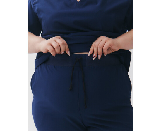 Зображення 7 Медичний хірургічний костюм жіночий Аризона синій LARGE SIZE р. 68, "БІЛИЙ ХАЛАТ" 555-322-924, Розмір: 68, Цвет: синий