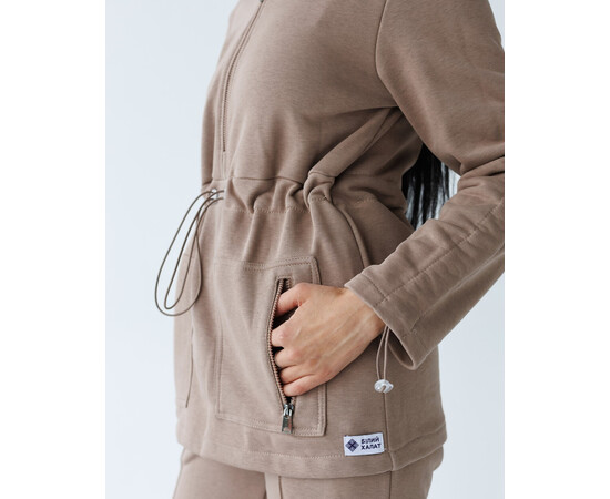 Зображення 7 Медичний костюм жіночий Ванкувер темно-бежевий р. L-XL, "БІЛИЙ ХАЛАТ" 524-435-758, Розмір: L-XL, Цвет: темно-бежевий