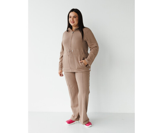 Зображення 3 Медичний костюм жіночий Ванкувер темно-бежевий р. 4XL-5XL, "БІЛИЙ ХАЛАТ" 524-435-758, Розмір: 4XL-5XL, Цвет: темно-бежевий