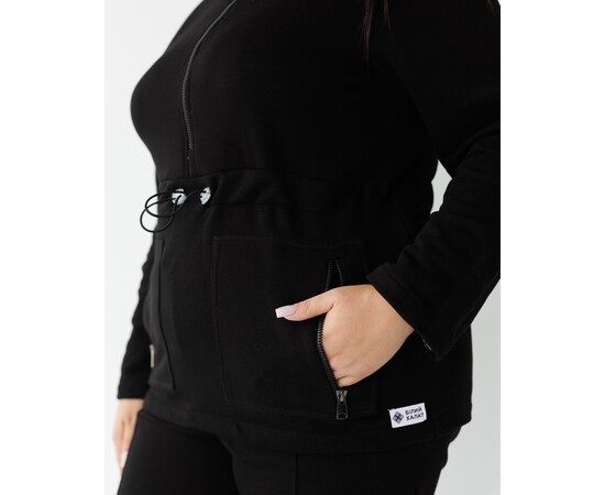 Изображение 6 Медицинский костюм женский Ванкувер черный р. 4XL-5XL, "БЕЛЫЙ ХАЛАТ" 524-321-758, Размер: 4XL-5XL, Цвет: черный