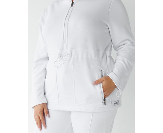 Зображення 6 Медичний костюм жіночий Ванкувер білий р. 4XL-5XL, "БІЛИЙ ХАЛАТ" 524-324-758, Розмір: 4XL-5XL, Цвет: білий