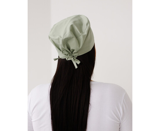 Зображення 3 Медична класична шапочка на зав'язках фісташкова, "БІЛИЙ ХАЛАТ" 483-396-704, Цвет: фісташковий