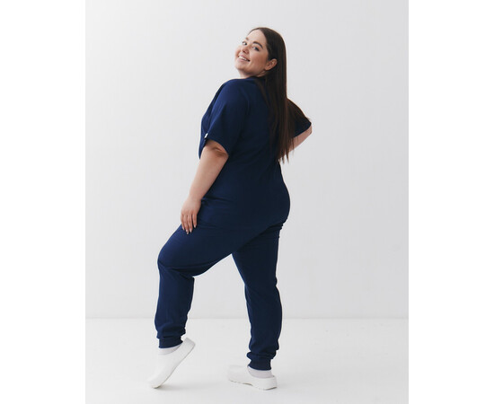 Зображення 2 Медичний хірургічний костюм жіночий Аризона синій LARGE SIZE р. 66, "БІЛИЙ ХАЛАТ" 555-322-924, Розмір: 66, Цвет: синий