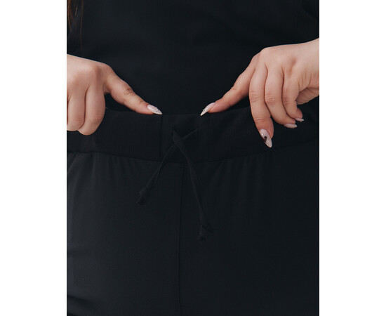 Зображення 7 Медичний хірургічний костюм жіночий Аризона чорний LARGE SIZE р. 68, "БІЛИЙ ХАЛАТ" 555-321-924, Розмір: 68, Цвет: чорний