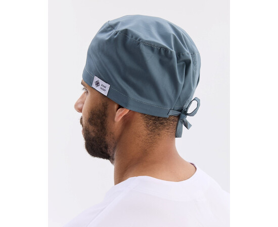 Зображення 5 Медична класична шапочка на зав'язках нефритова (Elitе Stretch), "БІЛИЙ ХАЛАТ" 449-486-704, Цвет: нефритовий