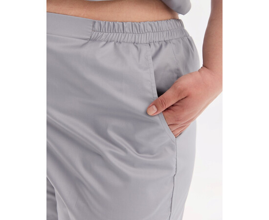 Изображение 9 Медицинский костюм женский Киото серый +SIZE р. 58, "БЕЛЫЙ ХАЛАТ" 571-328-679, Размер: 58, Цвет: серый