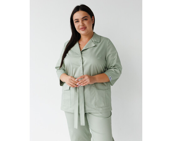 Зображення 6 Медичний костюм жіночий Кейптаун фісташковий р. 48, "БІЛИЙ ХАЛАТ" 523-396-679, Розмір: 48, Цвет: фісташковий