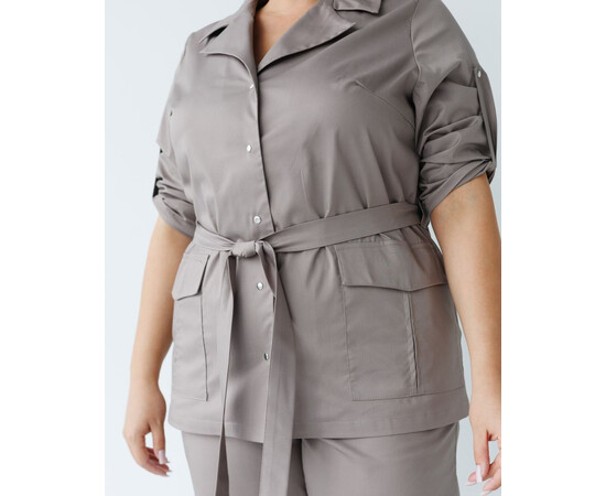 Зображення 5 Медичний костюм жіночий Кейптаун мокко р. 42, "БІЛИЙ ХАЛАТ" 523-421-679, Розмір: 42, Цвет: моко