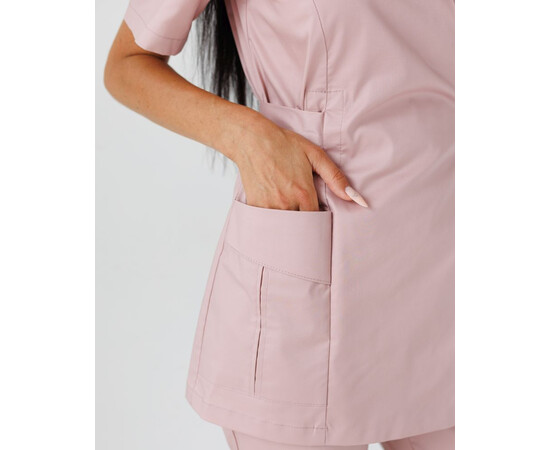 Зображення 6 Медичний костюм жіночий Кіото світло-ліловий р. 40, "БІЛИЙ ХАЛАТ" 519-500-679, Розмір: 40, Цвет: світло-ліловий