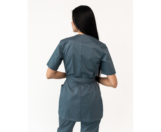 Изображение 4 Медицинский костюм женский Киото нефритовый р. 54, "БЕЛЫЙ ХАЛАТ" 519-486-679, Размер: 54, Цвет: нефритовый