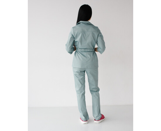 Зображення 2 Медичний костюм жіночий Кейптаун світло-м'ятний р. 46, "БІЛИЙ ХАЛАТ" 523-440-679, Розмір: 46, Цвет: світло-м'ятний