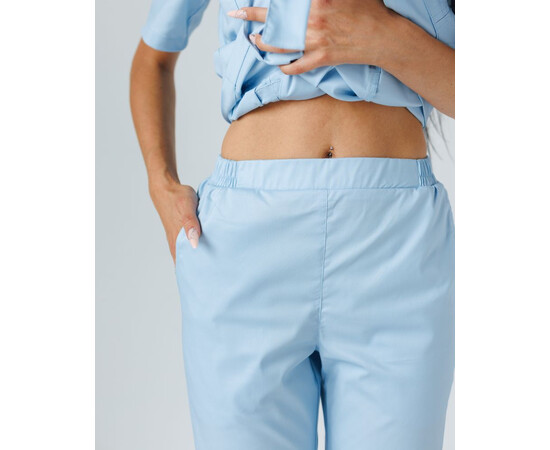 Зображення 7 Медичний костюм жіночий Кіото лазурний р. 50, "БІЛИЙ ХАЛАТ" 519-462-679, Розмір: 50, Цвет: лазурный