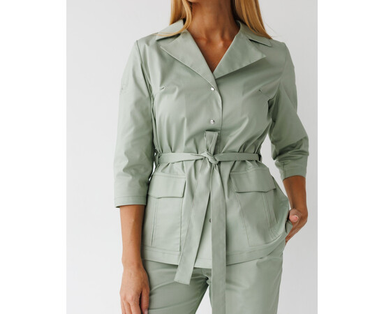 Зображення 7 Медичний костюм жіночий Кейптаун фісташковий р. 42, "БІЛИЙ ХАЛАТ" 523-396-679, Розмір: 42, Цвет: фісташковий