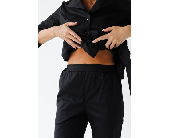 Изображение 8 Медицинский костюм женский Кейптаун черный р. 52, "БЕЛЫЙ ХАЛАТ" 523-321-679, Размер: 52, Цвет: черный