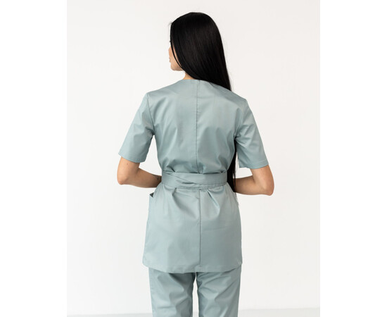 Зображення 4 Медичний костюм жіночий Кіото світло-м'ятний р. 46, "БІЛИЙ ХАЛАТ" 519-440-679, Розмір: 46, Цвет: світло-м'ятний