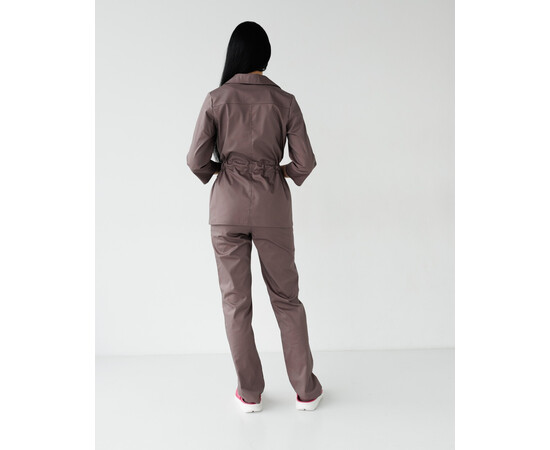 Зображення 2 Медичний костюм жіночий Кейптаун какао р. 46, "БІЛИЙ ХАЛАТ" 523-521-679, Розмір: 46, Цвет: какао