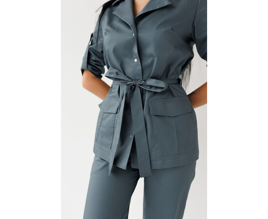 Зображення 5 Медичний костюм жіночий Кейптаун нефритовий р. 42, "БІЛИЙ ХАЛАТ" 523-486-679, Розмір: 42, Цвет: нефритовий