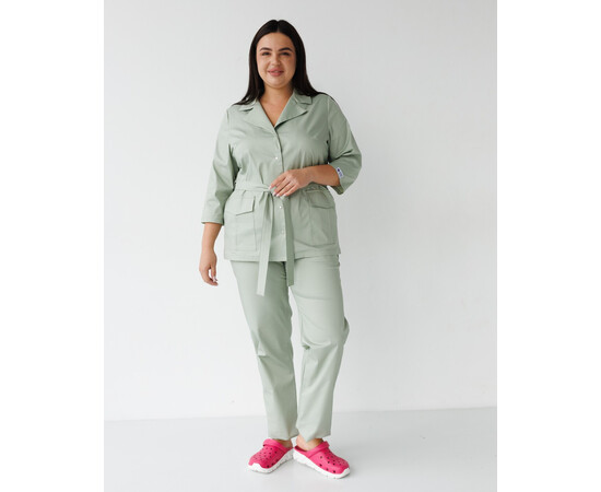 Зображення 2 Медичний костюм жіночий Кейптаун фісташковий р. 42, "БІЛИЙ ХАЛАТ" 523-396-679, Розмір: 42, Цвет: фісташковий