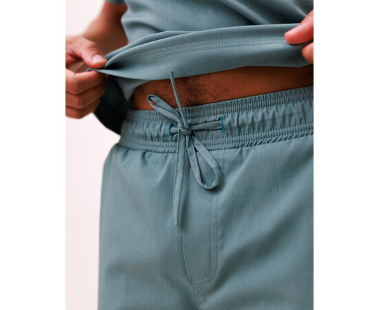 Изображение 7 Медицинский костюм мужской Теннесси лазурно-серый р. 56, "БЕЛЫЙ ХАЛАТ" 550-428-677, Размер: 56, Цвет: лазурно-серый