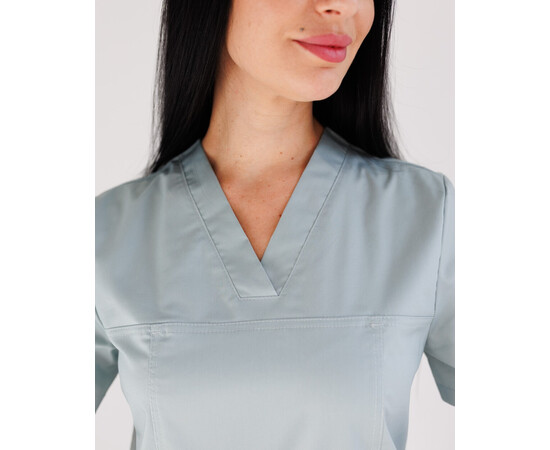 Изображение 4 Медицинский хирургический костюм женский Топаз светло-мятный NEW р. 46, "БЕЛЫЙ ХАЛАТ" 488-426-705, Размер: 46, Цвет: светло-мятный