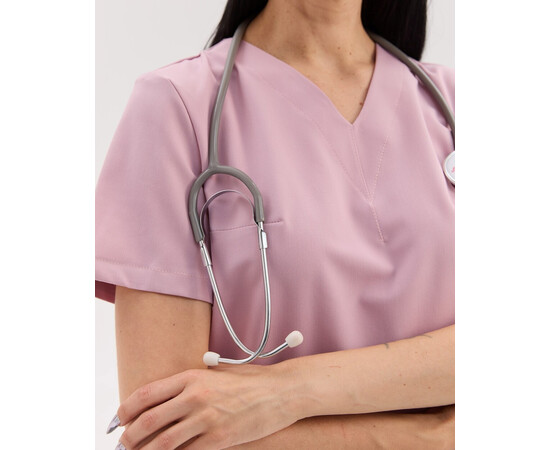 Зображення 4 Медичний костюм жіночий Саванна ліловий р. 50, "БІЛИЙ ХАЛАТ" 582-401-968, Розмір: 50, Цвет: фіолетовий