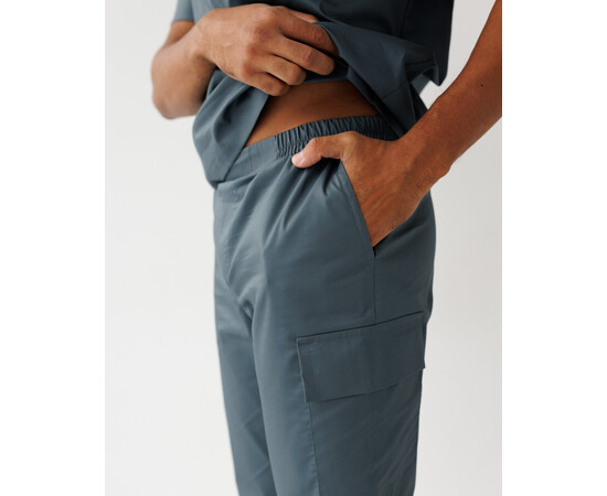 Зображення 6 Медичний костюм чоловічий Денвер нефритовий р. 54, "БІЛИЙ ХАЛАТ" 404-486-679, Розмір: 54, Цвет: нефритовий