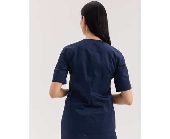 Зображення 4 Медичний костюм жіночий Остін темно-синій р. 40, "БІЛИЙ ХАЛАТ" 583-512-679, Розмір: 40, Цвет: темно синій