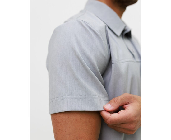 Зображення 5 Медичний костюм чоловічий Теннессі світло-сірий р. 48, "БІЛИЙ ХАЛАТ" 550-419-677, Розмір: 48, Цвет: світло сірий