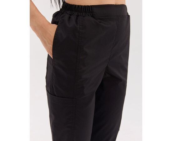 Изображение 9 Медицинский костюм женский Остин черный р. 48, "БЕЛЫЙ ХАЛАТ" 583-321-679, Размер: 48, Цвет: черный