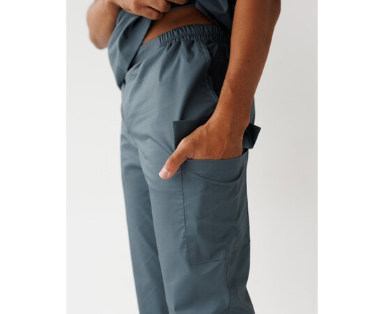 Изображение 7 Медицинский костюм мужской Денвер нефритовый р. 50, "БЕЛЫЙ ХАЛАТ" 404-486-679, Размер: 50, Цвет: нефритовый