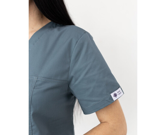 Изображение 7 Медицинский хирургический костюм женский Топаз нефритовый NEW р. 44, "БЕЛЫЙ ХАЛАТ" 488-486-948, Размер: 44, Цвет: нефритовый