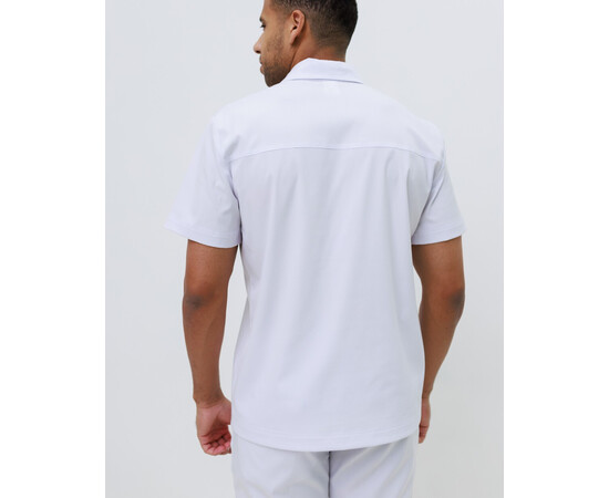 Зображення 4 Медичний костюм чоловічий Теннессі білий р. 54, "БІЛИЙ ХАЛАТ" 550-324-677, Розмір: 54, Цвет: білий