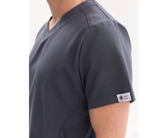 Зображення 8 Медичний хірургічний костюм чоловічий Портленд темно-сірий р. 48, "БІЛИЙ ХАЛАТ" 569-408-966, Розмір: 48, Цвет: темно-сірий