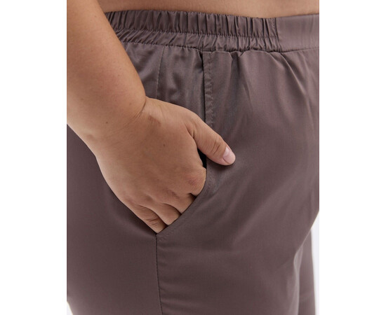 Зображення 8 Медичний костюм жіночий Кіото какао +SIZE р. 62, "БІЛИЙ ХАЛАТ" 571-521-679, Розмір: 62, Цвет: какао