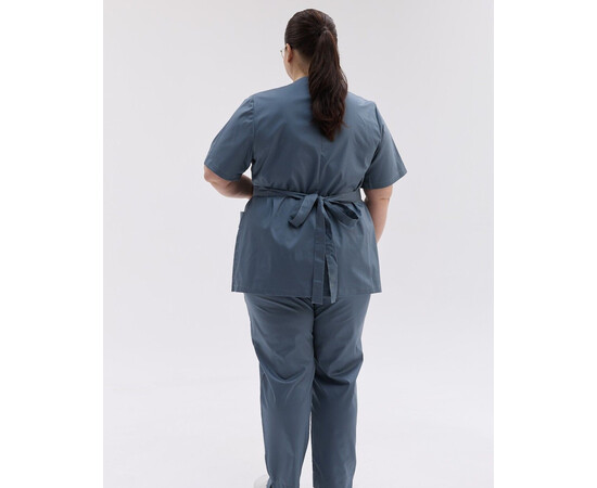 Изображение 3 Медицинский костюм женский Киото нефритовый +SIZE р. 62, "БЕЛЫЙ ХАЛАТ" 571-486-679, Размер: 62, Цвет: нефритовый