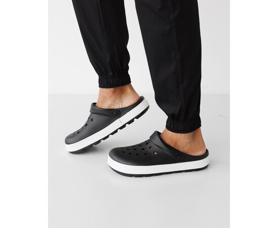 Изображение 2 Обувь медицинская мужская Coqui NIKO черный/белый р. 43, "БЕЛЫЙ ХАЛАТ" 525-362-864, Размер: 43, Цвет: черный/белый