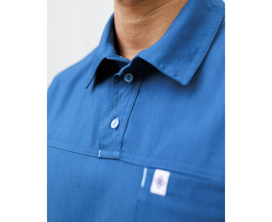 Зображення 3 Медичний костюм чоловічий Теннессі синій р. 52, "БІЛИЙ ХАЛАТ" 550-322-677, Розмір: 52, Цвет: синий