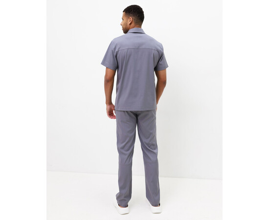 Зображення 3 Медичний костюм чоловічий Теннессі сірий р. 50, "БІЛИЙ ХАЛАТ" 550-328-677, Розмір: 50, Цвет: сірий