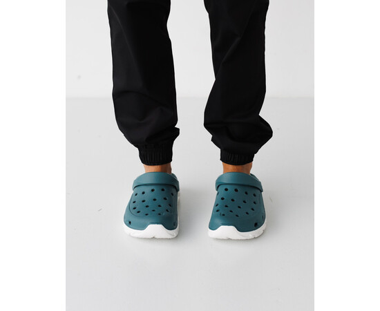 Изображение 2 Обувь медицинская женская Coqui Cody зелёный/белый р. 41, "БЕЛЫЙ ХАЛАТ" 444-350-864, Размер: 41, Цвет: зеленый/белый