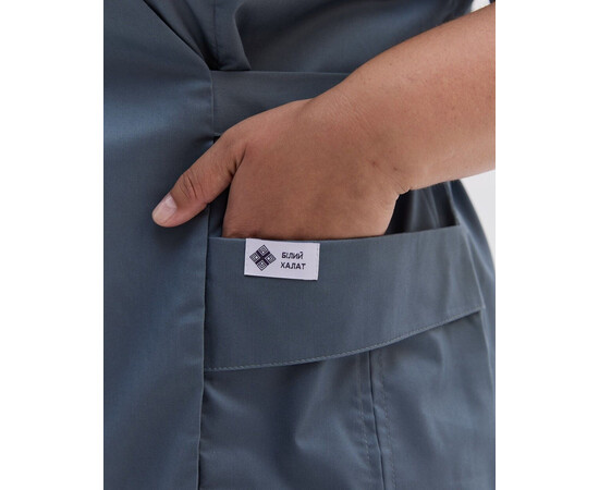 Изображение 6 Медицинский костюм женский Киото нефритовый +SIZE р. 64, "БЕЛЫЙ ХАЛАТ" 571-486-679, Размер: 64, Цвет: нефритовый