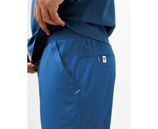 Зображення 7 Медичний костюм чоловічий Теннессі синій р. 54, "БІЛИЙ ХАЛАТ" 550-322-677, Розмір: 54, Цвет: синий