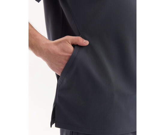 Изображение 9 Медицинский хирургический костюм мужской Портленд темно-серый р. 54, "БЕЛЫЙ ХАЛАТ" 569-408-966, Размер: 54, Цвет: темно-серый